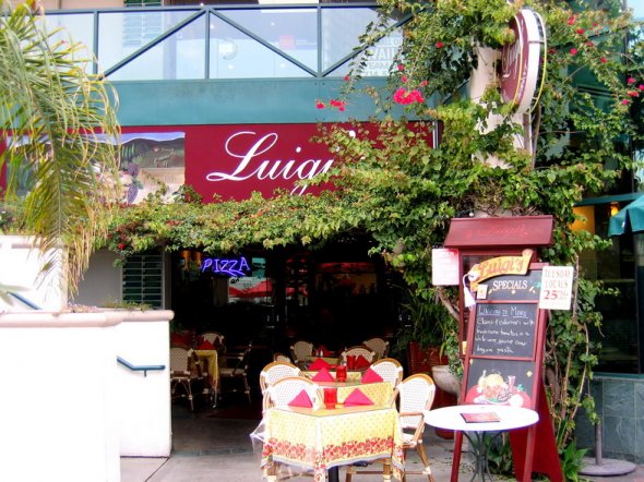 Luigi’s Restaurant in Huntington Beach, California