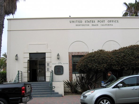 Post Office at 316 Olive Ave, 2 blocks from PCH